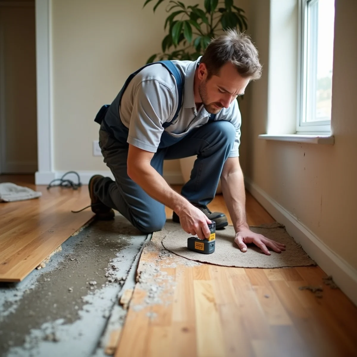 Water damage restoration crew responding at a Butterfield Ranch, CA home