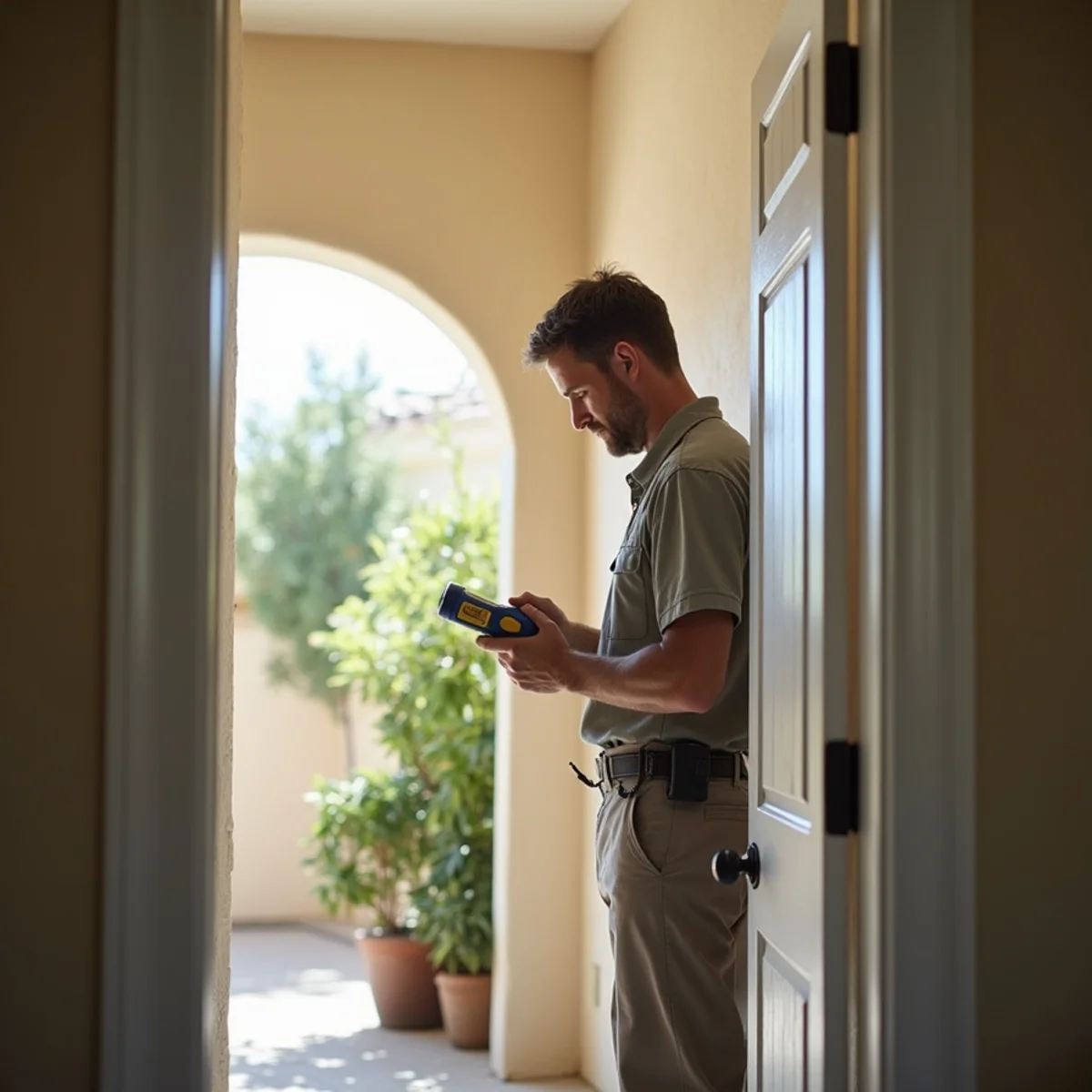 Water damage restoration crew responding at a Cerritos, CA home