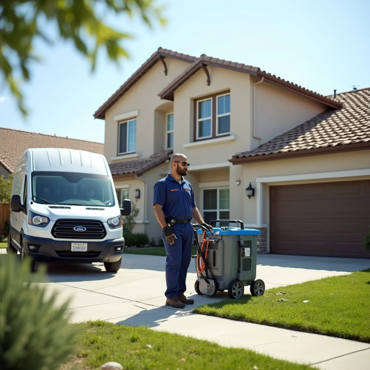 Water damage restoration in a Fairfield Ranch master-planned home in Chino Hills