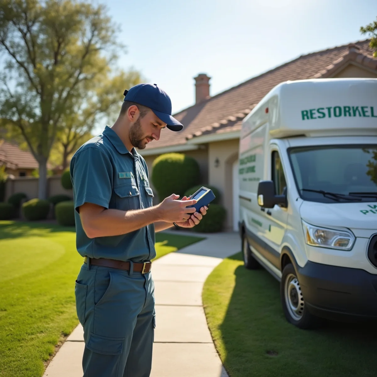 Water damage restoration in the Los Serranos area of Chino Hills