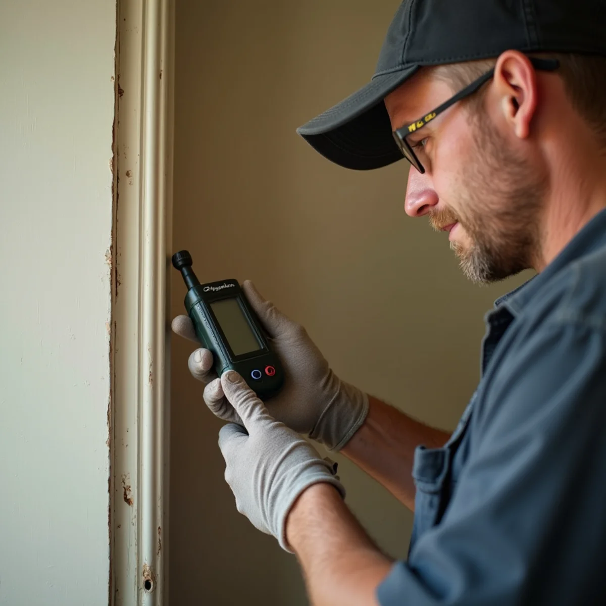 Water damage restoration crew responding at a Upland, CA home