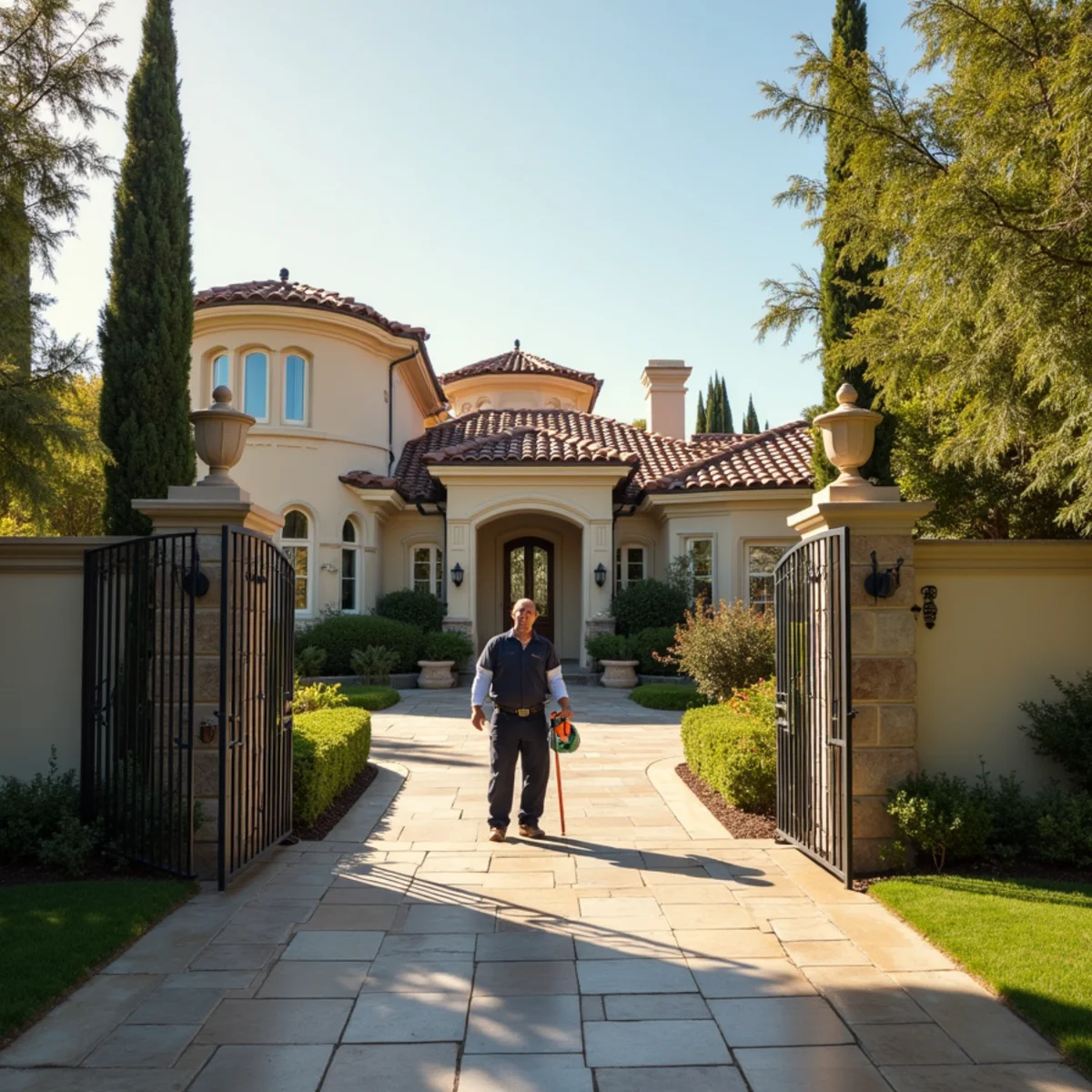Water damage restoration in a luxury Vellano estate home in Chino Hills