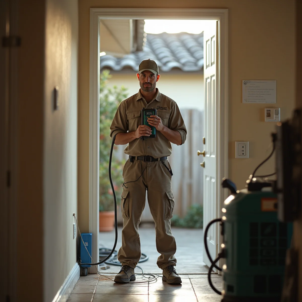 Water damage restoration in a West Covina, CA home